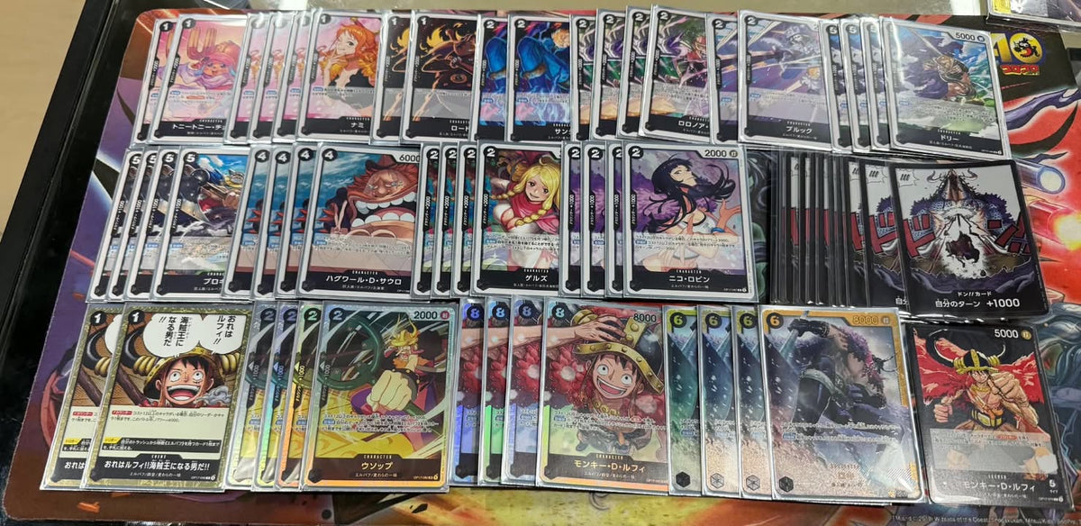 OP 17 Black Monkey.D.Luffy deck