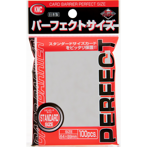KMC Standard Perfect Size Soft Card Sleeves