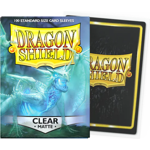Dragon Shield - Clear Matte Standard Size Card Sleeves
