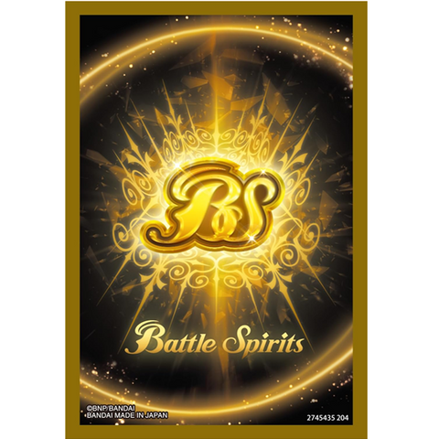 Battle Spirits TCG Official Card Sleeves - Standard Gold