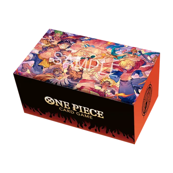 One Piece Card Game Official Storage Box - Flame-Flame Fruit Coliseum Edition