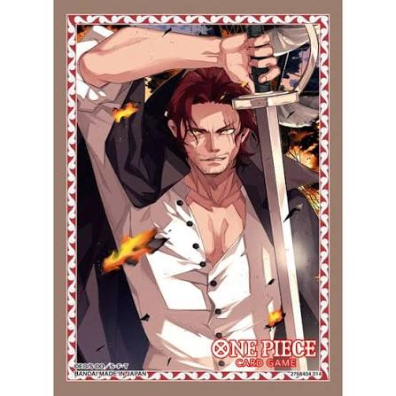 ONE PIECE Card Game Official Card Sleeve Shanks