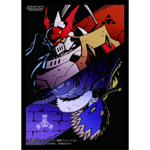 Digimon TCG Sleeves - Dukemon & Beelzemon Cardboard Collectible Digimon TCG Sleeves - Dukemon & Beelzemon Cardboard Collectible