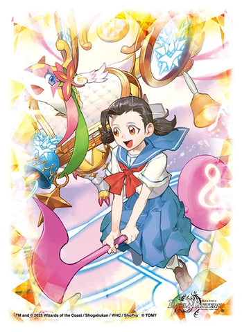 Duel Masters DX Card Sleeves - Lulu Takigawa and Rafululu ~Heroine of Radiance~ Version