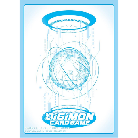 Digimon TCG Sleeves - White Blue
