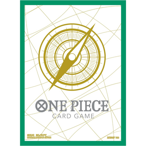 ONE PIECE Card Game Official Card Sleeve Standard Green