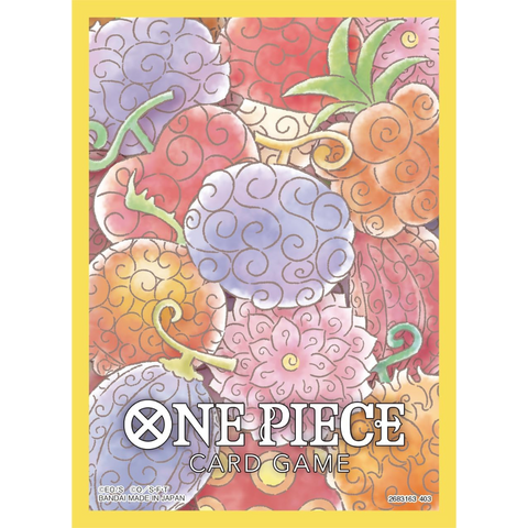 ONE PIECE Card Game Official Card Sleeve Devil Fruits