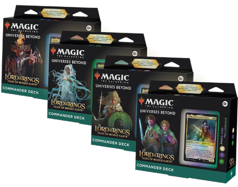 MTG: THE LORD OF THE RINGS: Tales of Middle-earth - Commander Decks (Set of 4)