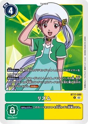 Digimon TCG - BT17-089 Rhythm [Rank:A]