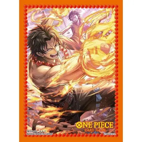 ONE PIECE Card Game Official Card Sleeve Portgas D. Ace