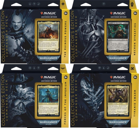 MTG: Warhammer 40k Commander Decks Collector's Edition