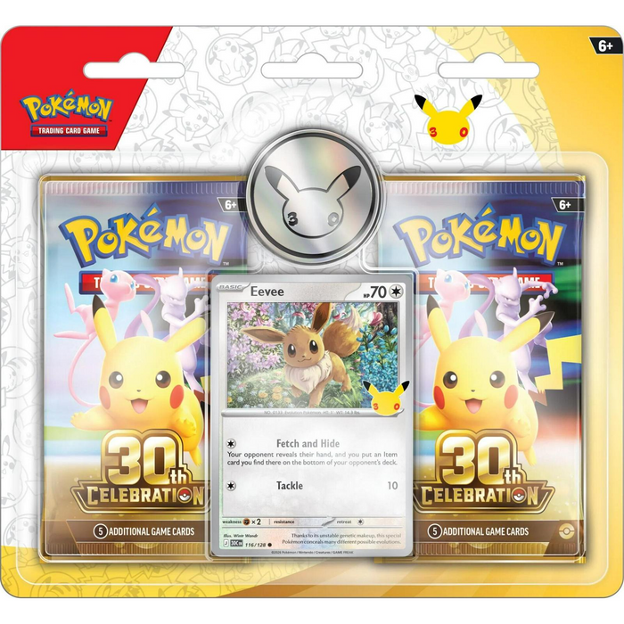 [English] Pokemon TCG 30th 2 Pack Blister