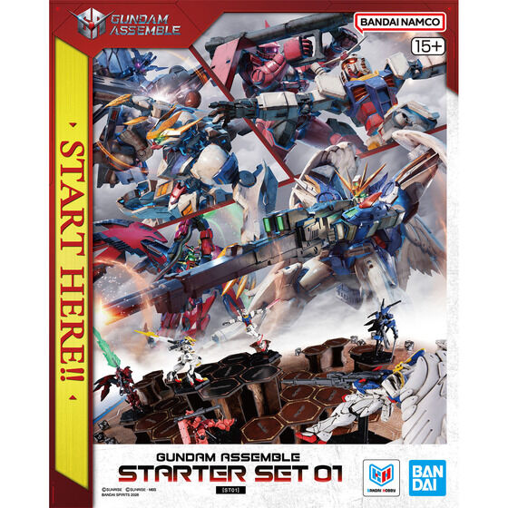 [English] Gundam Assemble - ST01 Starter Set 01