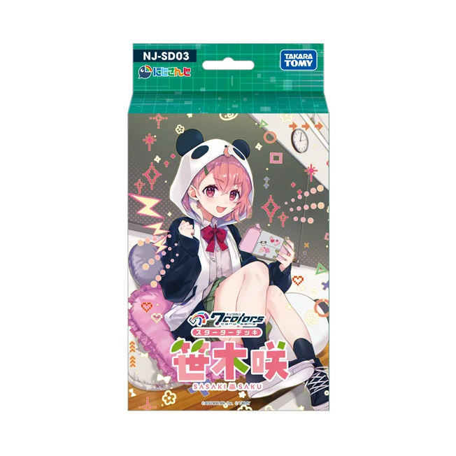 [Pre-Order] [Japanese] NIJISANJI 7 Colors Card Game - Sasaki Saku Starter Deck