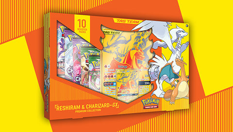 Pokemon TCG Reshiram & Charizard-GX Premium Collection