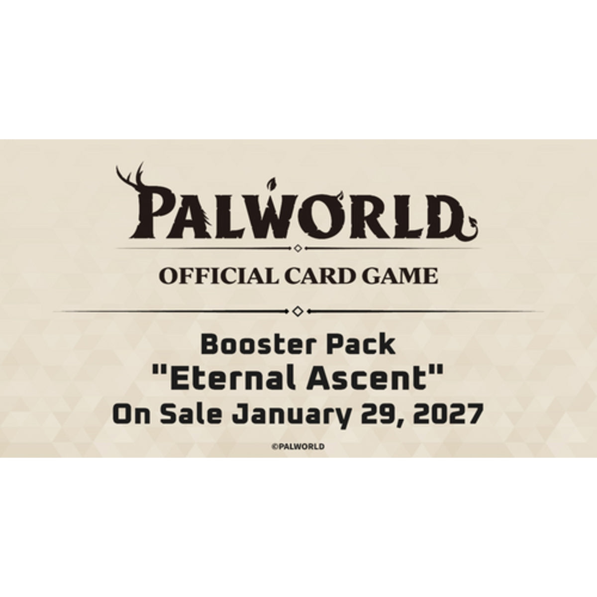 [Pre-Order] [English] Palworld Official Card Game BP03 "Eternal Ascent" Booster Box