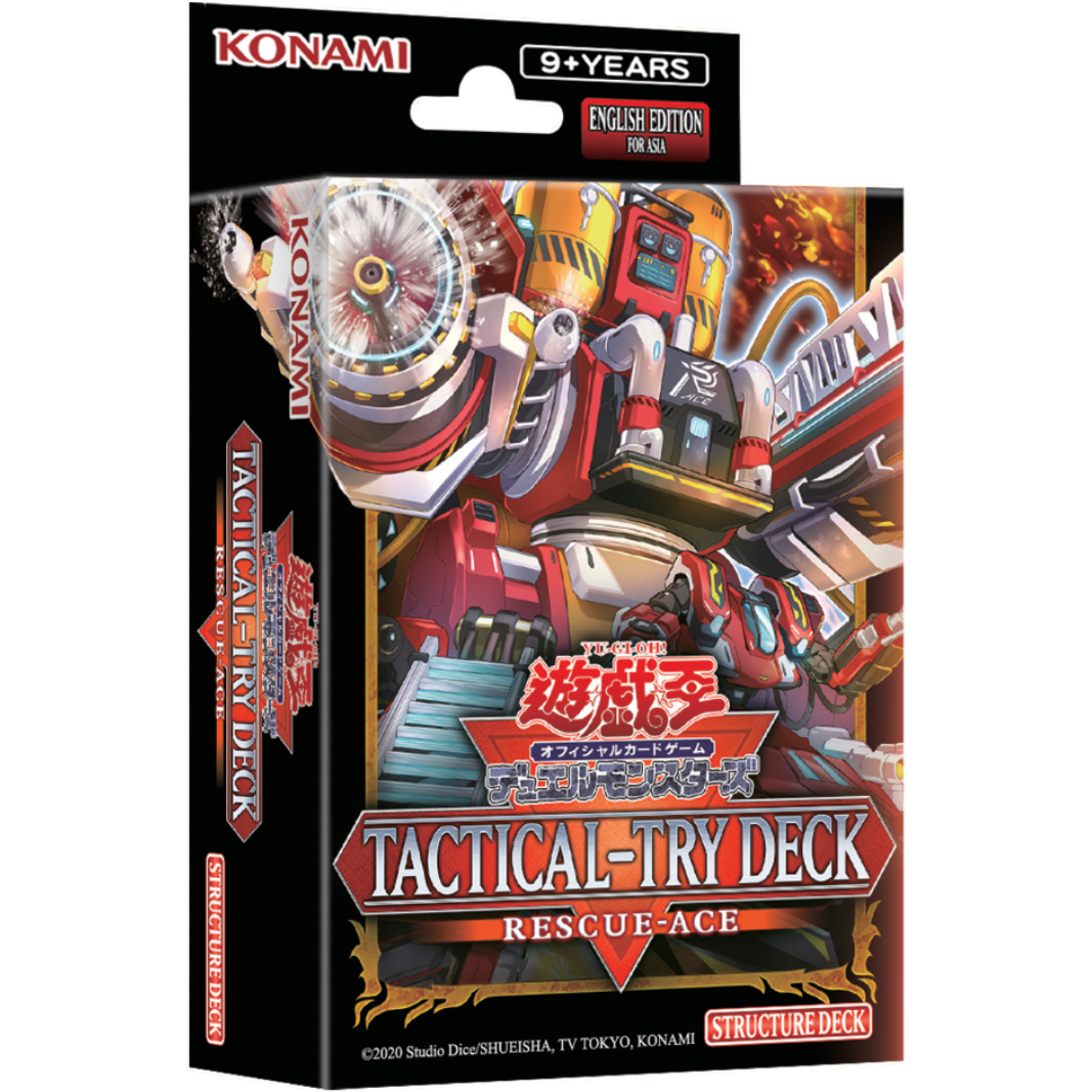 [English] Yu-Gi-Oh! Asian English Tactical Try Deck Rescue Ace [TT02]