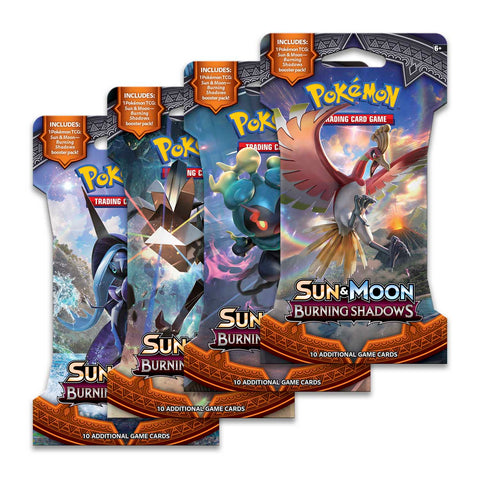 Pokemon TCG SM3 Sun & Moon Burning Shadows Sleeved Booster Case