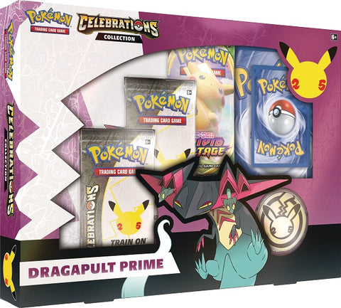 Pokemon 25th Anniversary Celebrations - Dragapult Prime Collection Box