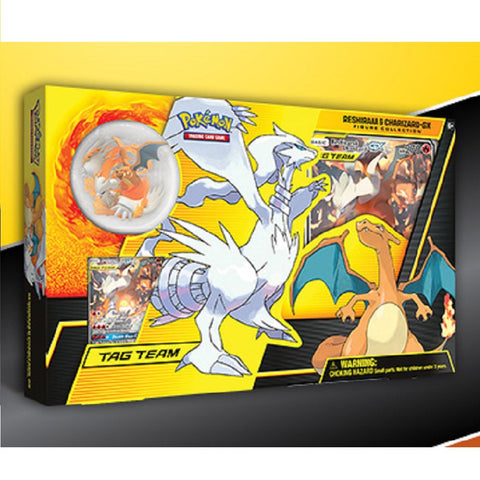 Pokemon TCG Reshiram & Charizard GX Figure Collection