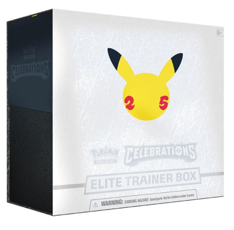 Pokemon 25th Anniversary Celebrations- Elite trainer box